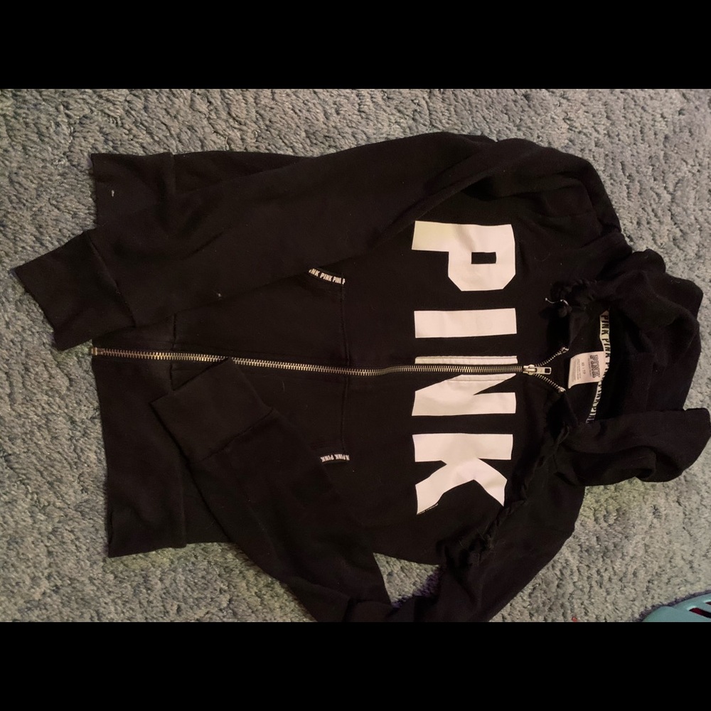 Black PINK zip up